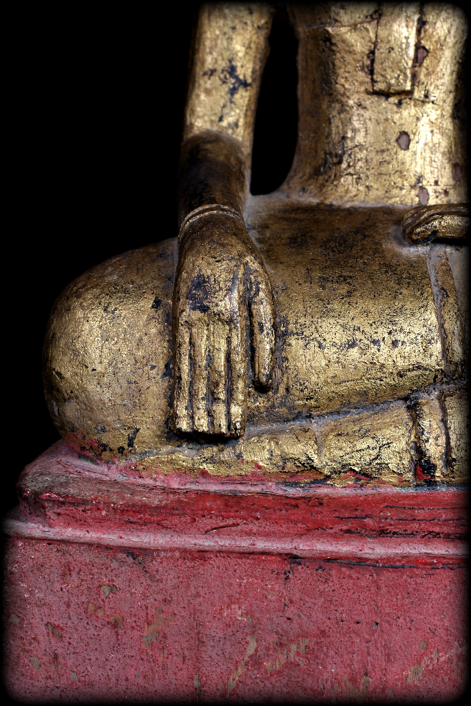 Extremely Rare 19C Thai Lanna Buddha # A052